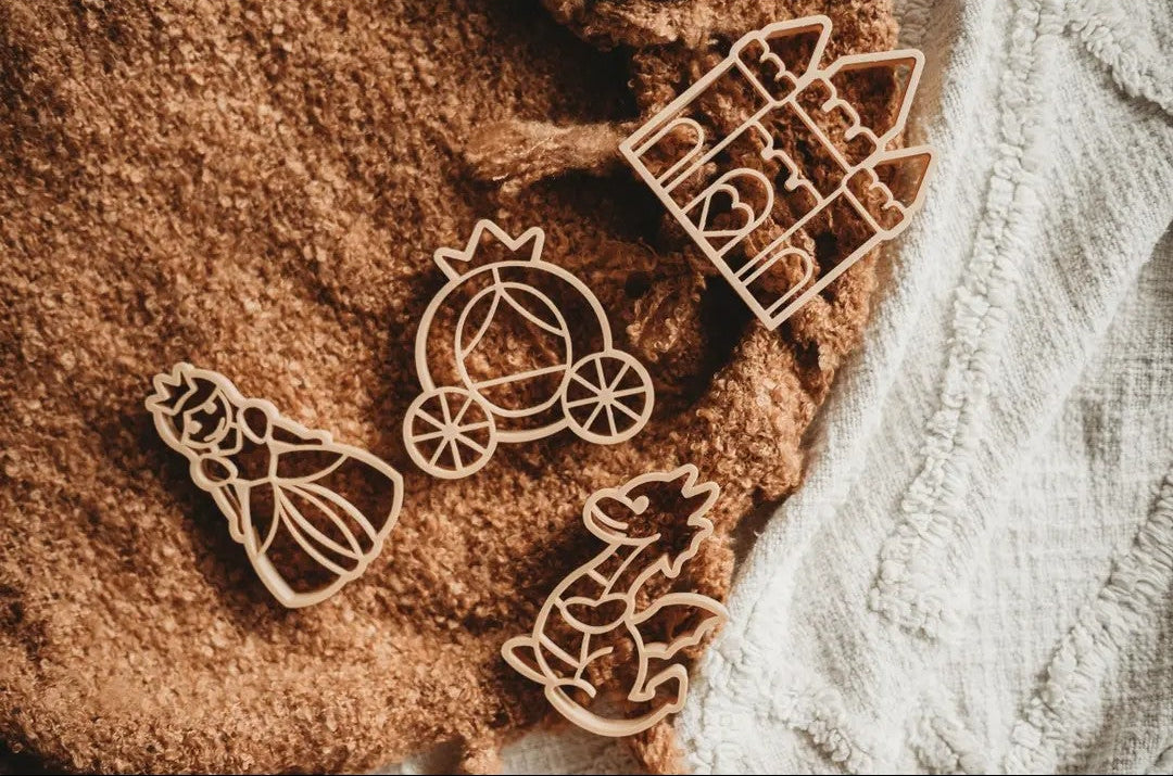 Fairytale Princess Playdough Eco cutter set