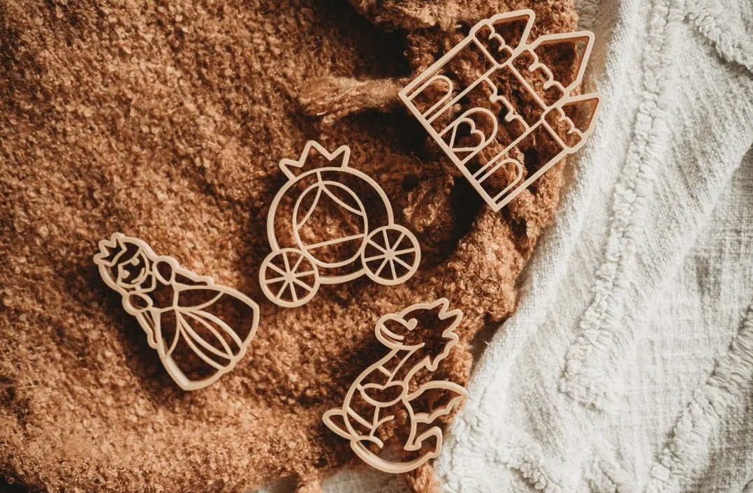 Fairytale Princess Playdough Eco cutter set