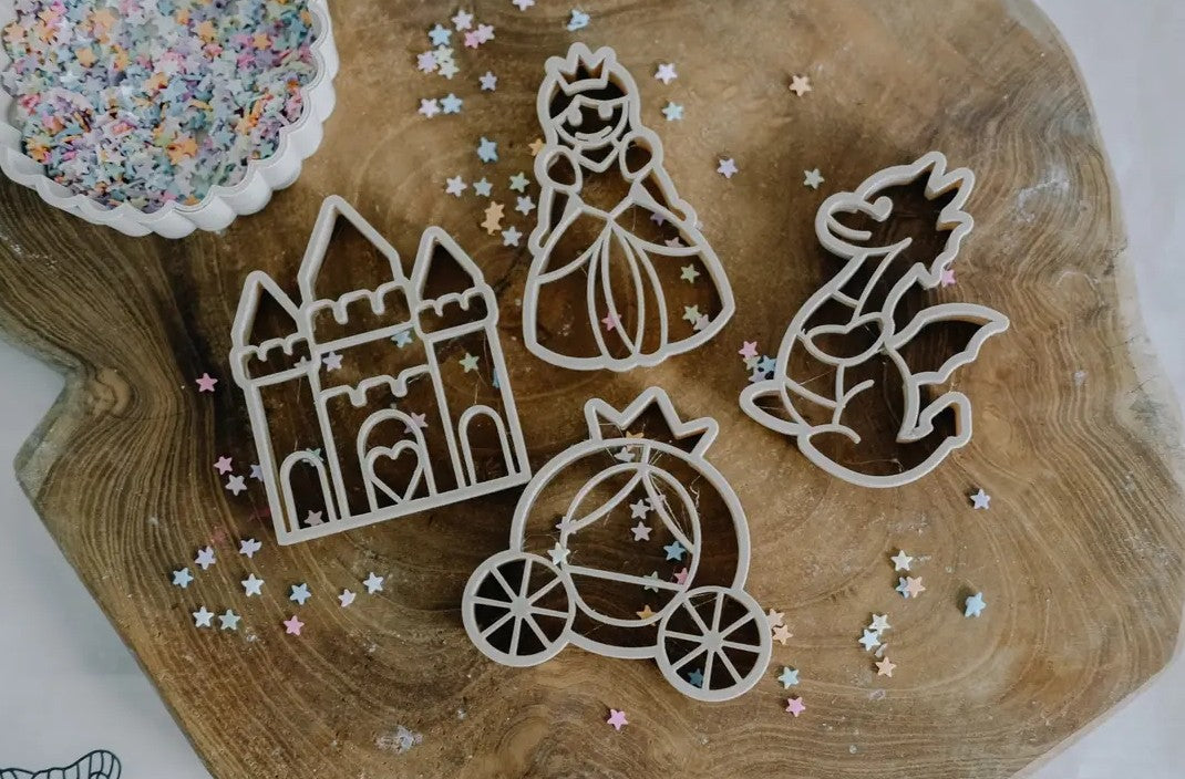 Fairytale Princess Playdough Eco cutter set