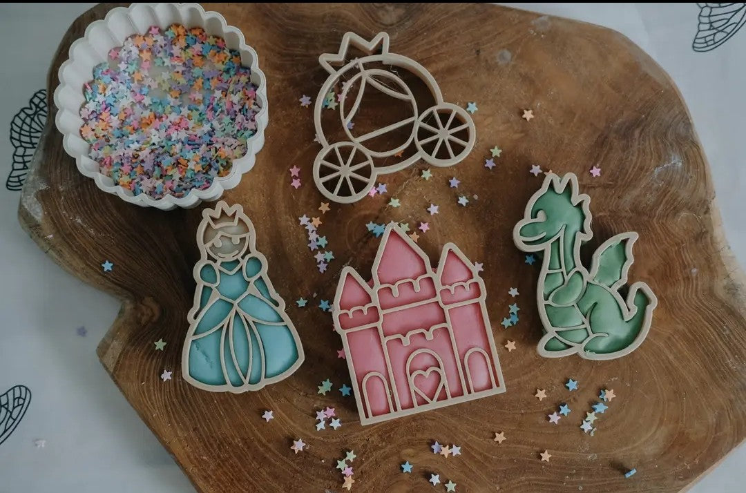Fairytale Princess Playdough Eco cutter set