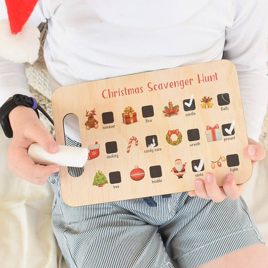 Scavenger Hunt Board - Christmas