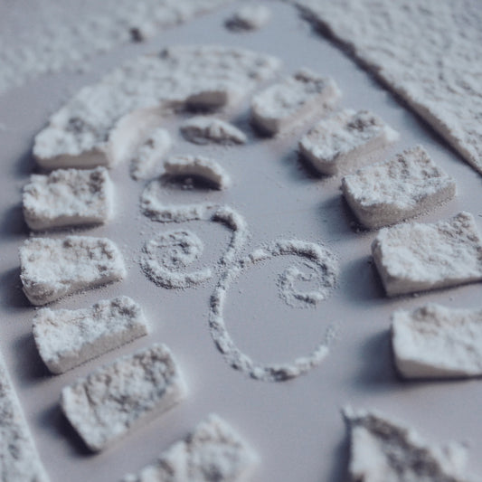 Santas' magical footprints