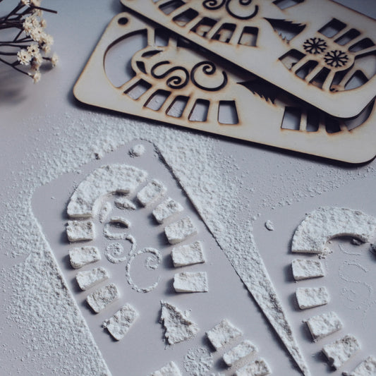 Santas' magical footprints